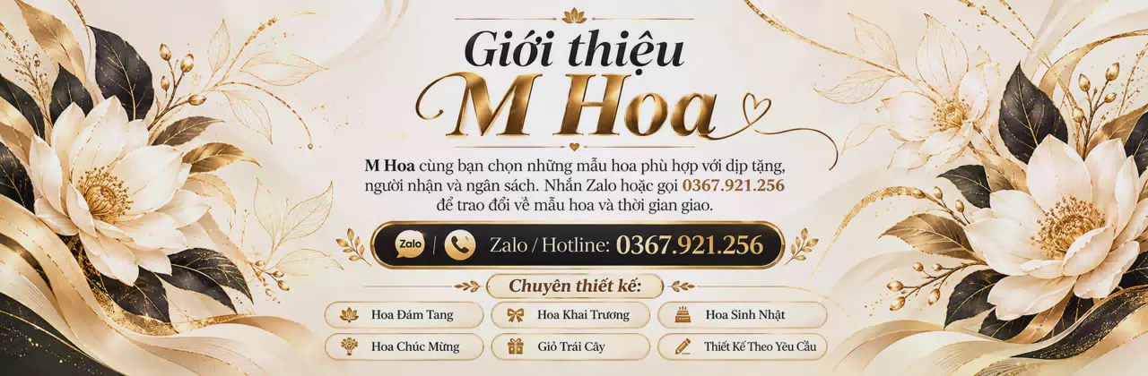 Ảnh bìa Shop hoa tươi Xã Châu Thành Đồng Tháp - Tư vấn hoa theo từng dịp